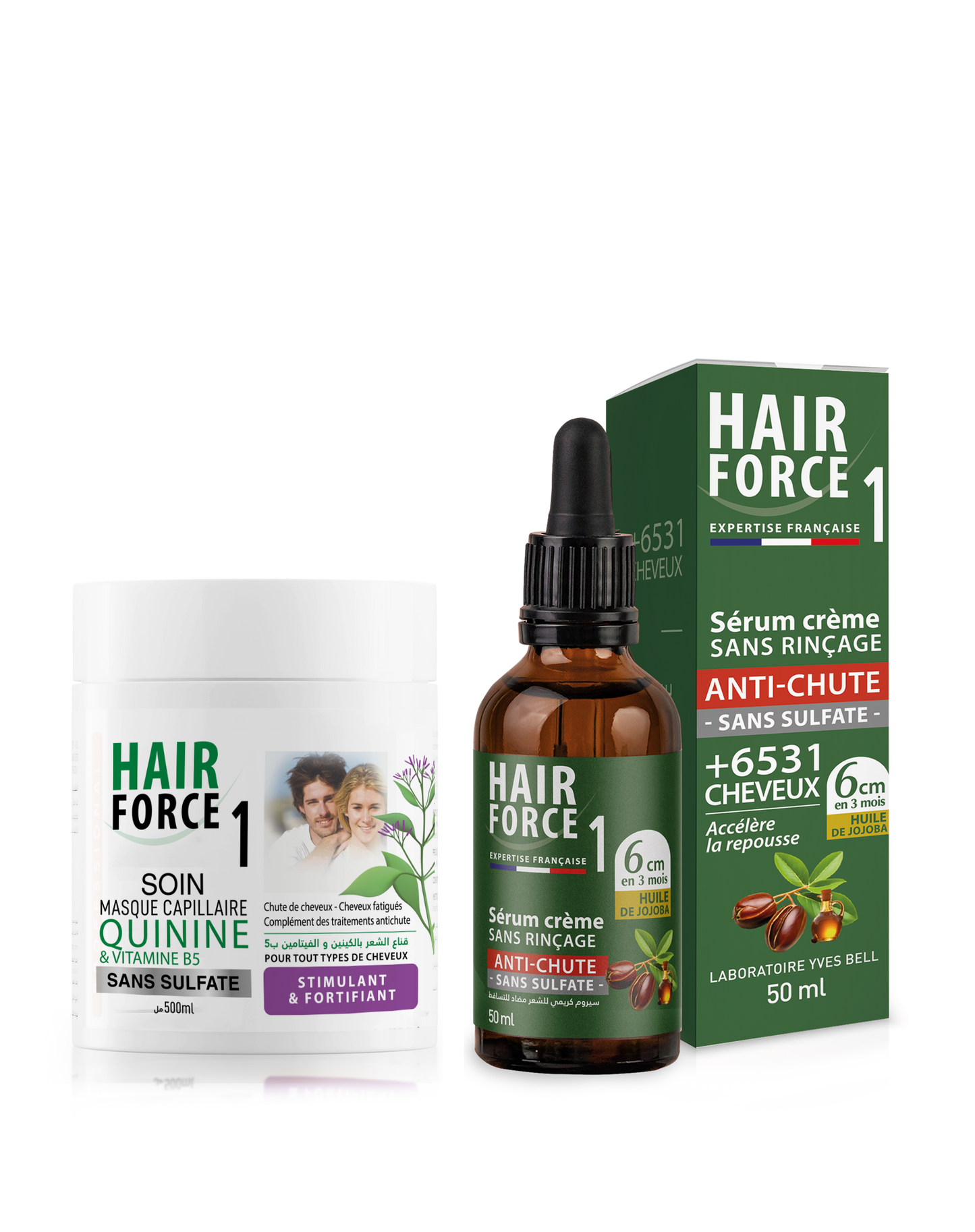 //Pack Antichute Spécial Réparation à la Quinine et Huile de Jojoba