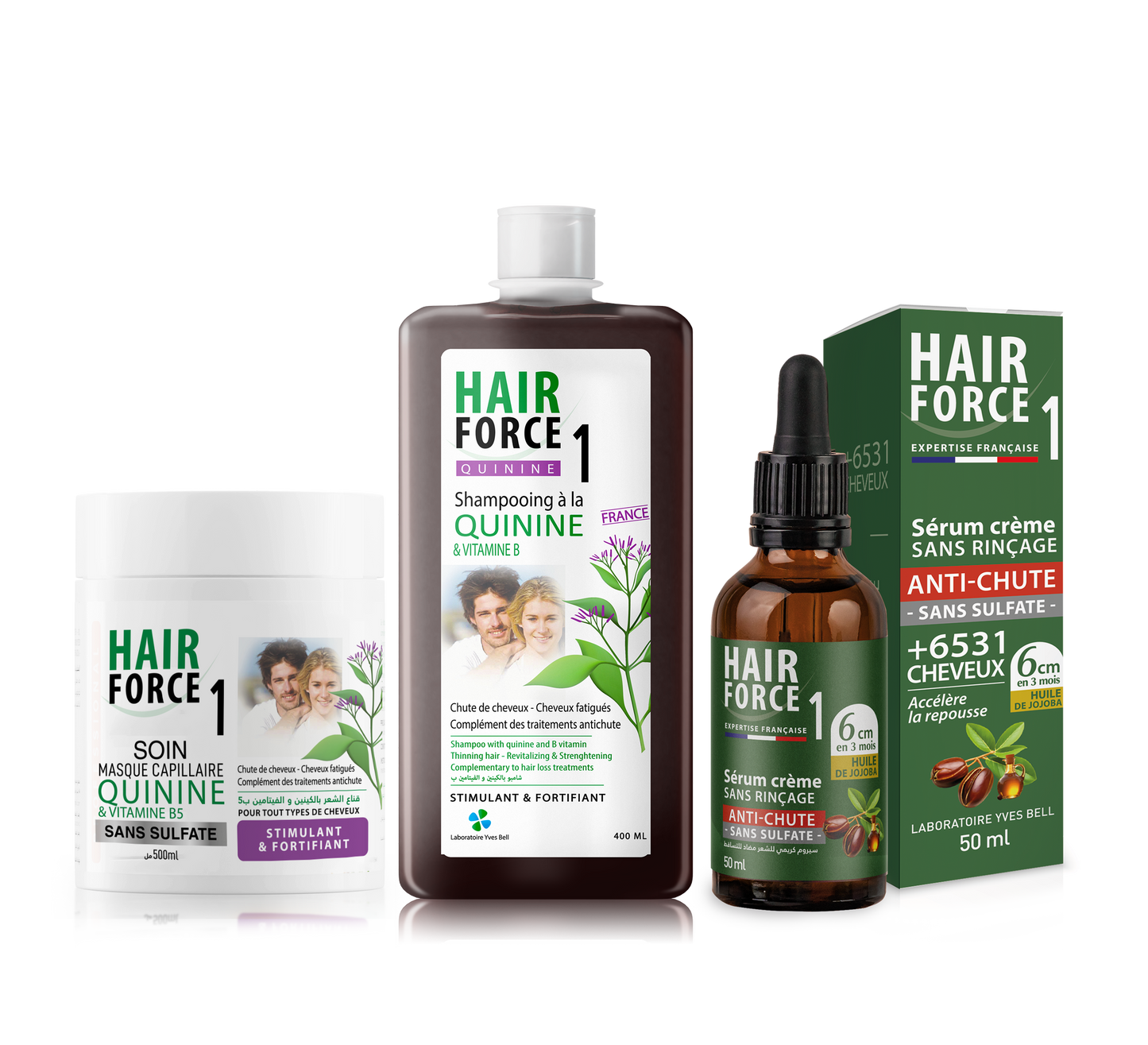//Pack Antichute Full Routine à la Quinine et Vitamine B5